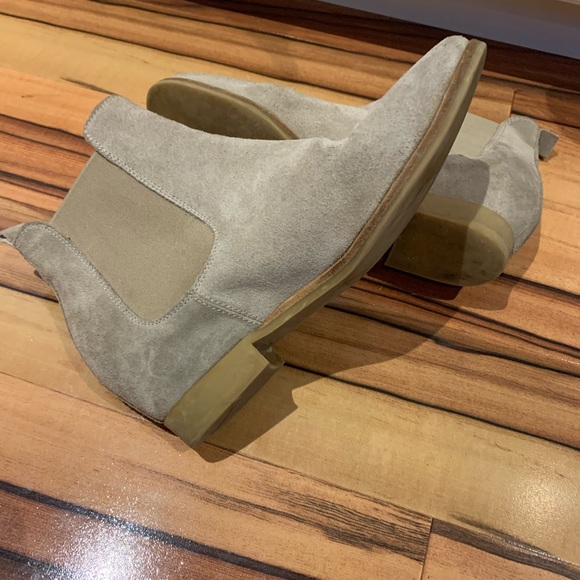 Roots sued, wedged ankle booties - Picture 8 of 8